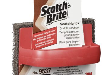 3M Scotch-Brite PROFESSIONAL Scotchbrick Griddle Scrubber – Tough and Effective Cleaning