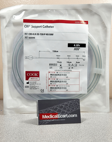 Cook Medical G52545 CXI Support Catheter 4.0 Fr x 150 cm – 1/EA