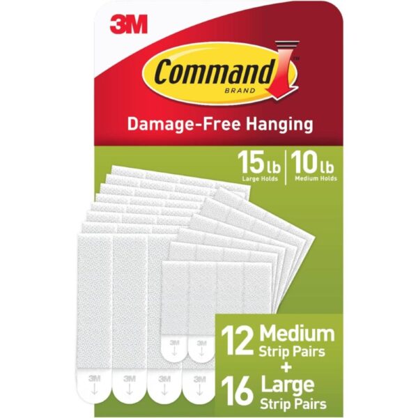 3M Picture Hanging Strips – Reliable and Damage-Free Mounting