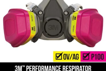 3M Tekk Protection Multipurpose Respirator – Durable and Comfortable Face Mask for Dust