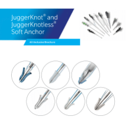 Zimmer Biomet 912071 JuggerKnot® Soft Anchor 1.4 mm Short with Needles – 1 per Unit
