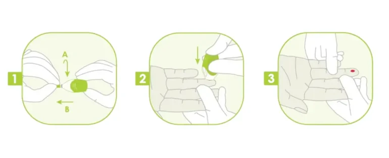 How to use ergoLance safety lancets