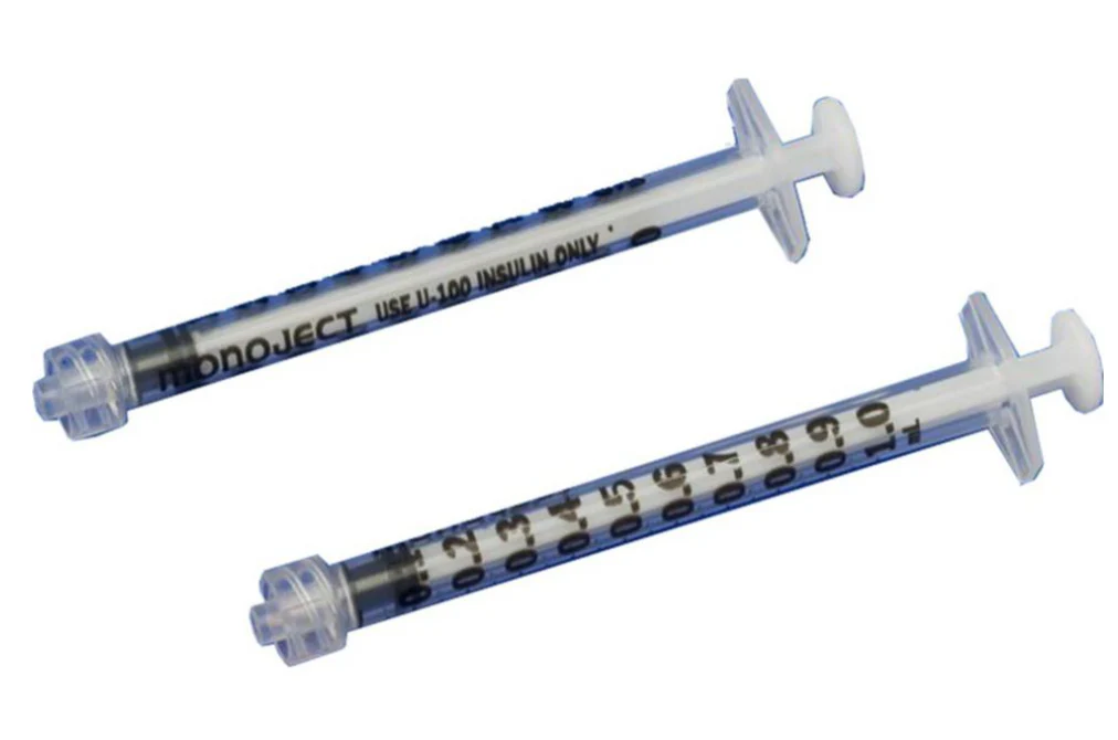 Covidien 1180100777 Monoject 1 mL Tuberculin Syringe Luer Lock – 240 per Case