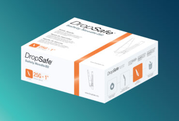 DropSafe 6068 Safety Needle 25G x 1 in – 100 per Box