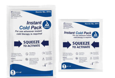 Dynarex 4502 Hot/Cold Pack Cover, fits 4" x 6" pack, 5/100/cs