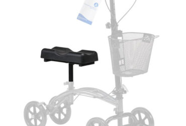 Dynarex RPKW-08LP Knee Walker Seat, Black, 1