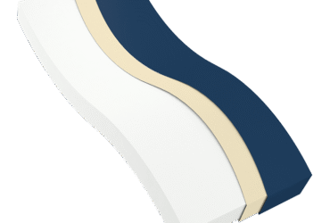 Dynarex 10434 DynaRest @Home Foam Mattress, 36" x 80" x 6", 1pc/cs