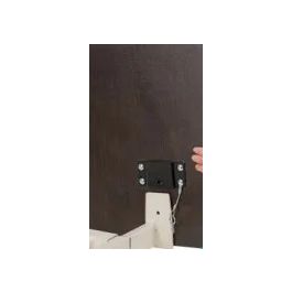 Dynarex 10476 LTC - Headboard/Footboard - Fixed, Amber Cherry, 1pr/cs