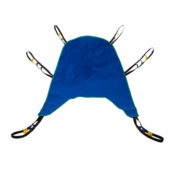 Dynarex 10743SM Divided Leg Sling, Small, Blue, 1/bx