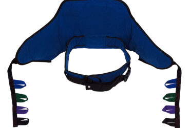 Dynarex 10747LG Sit-to-Stand Sling, Large, Blue, 1/bx