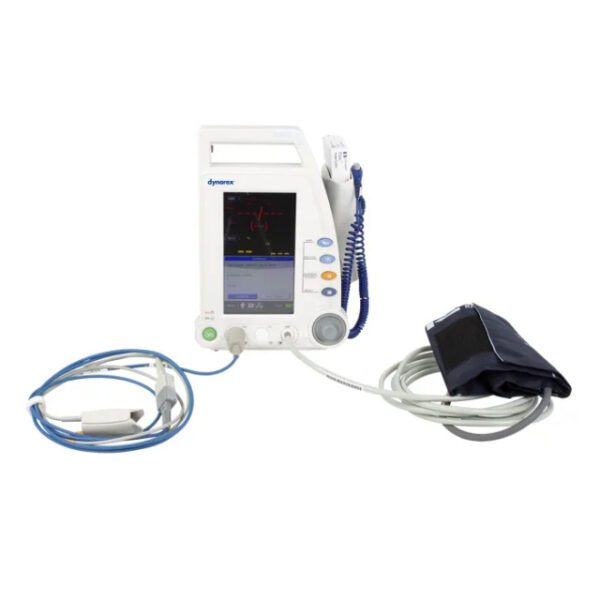 Dynarex 10841-W/STAND Vital Signs Patient Monitor - Touch Screen w/ Stand, 10841 + 10845, 1/cs