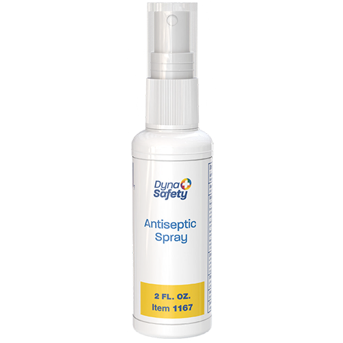 1167.png Dynarex 1167 Antiseptic Spray, 2 FL. OZ., 24/cs