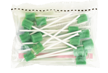 Dynarex 1219 Oral Swabsticks, Flavored w/ Dentrifice, 50/20/cs