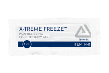 Dynarex 1441 X-Treme Freeze, 3 mL Packet, 2/100/cs