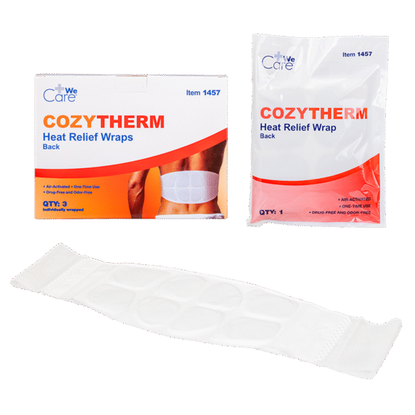 Dynarex 1456 CozyTherm - Heating Relief Patch - Menstrual, 10/3/cs