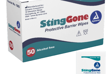 Dynarex 1503 StingGone Protective Barrier Wipes, 20/50/cs