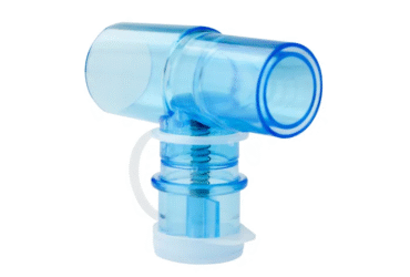 Dynarex 34501 Spring Loaded T-Adaptor, (22 mm ID x 22 mm OD), 30/cs