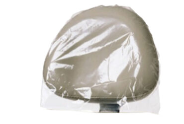 Dynarex 2154 Plastic Headrest Covers, 9.5" x 14", 12/250/cs