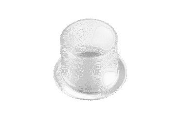 Dynarex 2175 Ink Cups - Flat bottom, 14 mm, Medium, 10/1000/cs