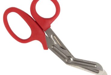 Dynarex 4185-BX Bandage Shears, 7.5", Red, 50/bx