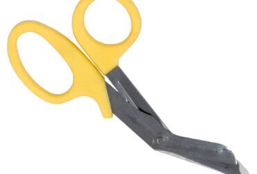 Dynarex 4198-BX Bandage Shears, 5.5", Yellow, 50/bx