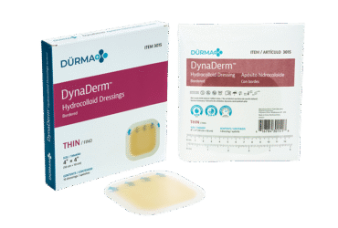 Dynarex 3015 DynaDerm - Hydrocolloid Dressing - Thin, 4" x 4", 12/10/cs
