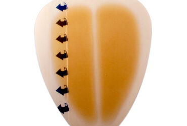 Dynarex 3017 DynaDerm - Hydrocolloid Dressing - Sacral, 6" x 7", 12/5/cs