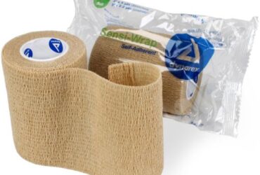 Dynarex 3173 Sensi Wrap, Self-Adherent, 3" x 5 yd Tan, 24/cs