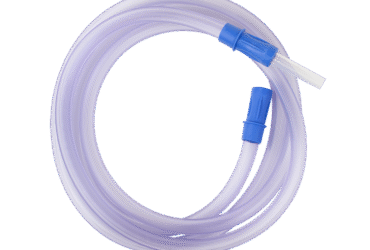 Dynarex 32112 Suction Connecting Tubing w/ Male Connector, Non-Conductive,, 9/32" x 6' Tube, 50/cs