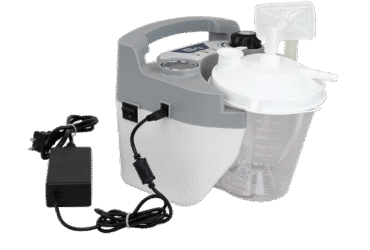 Dynarex 32305 Homecare Suction Unit - Portable, Battery Operated, 1/cs