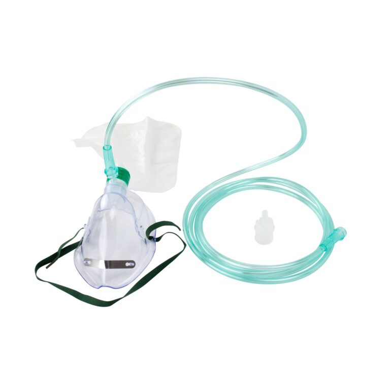 Dynarex 33055 3-in-1 Elongated Mask w/ 7' (2.1 m) tubing, 1000 ml Reservoi, Adult/Standard connector, 50/cs
