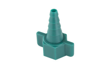 Dynarex 33307 Oxygen Tubing Nut Nipple Adaptor, 50/cs