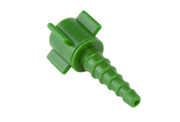 Dynarex 33308 Oxygen Tubing Nut Nipple Swivel Adaptor, 50/cs