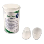 Dynarex 3380 Eye Cups in a Vial – 6 per Vial, 50 Vials per Case