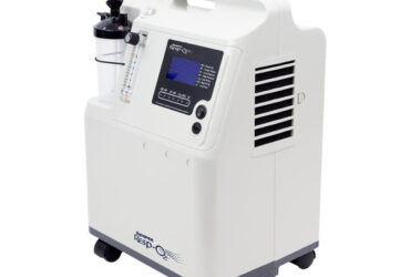 Dynarex RPOC-26OB 5L Concentrator Outlet Barb w/ Lock Nut, 1 Ea., Silver