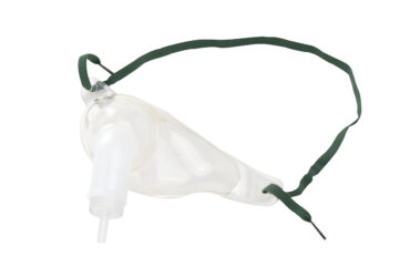 Dynarex 34020 Tracheostomy Mask w/ Swivel Tubing Connector (5.4 mm) Adapto, Adult, 50/cs