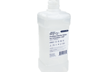 Dynarex 34312 Prefilled Sterile Water For Inhalation USP, 1000 mL, 12/cs
