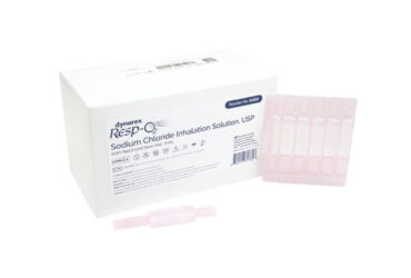 Dynarex 34322 Sodium Chloride Inhalation Solution, USP 0.9% Unit Dose Vial, 3 mL, 10/100/cs