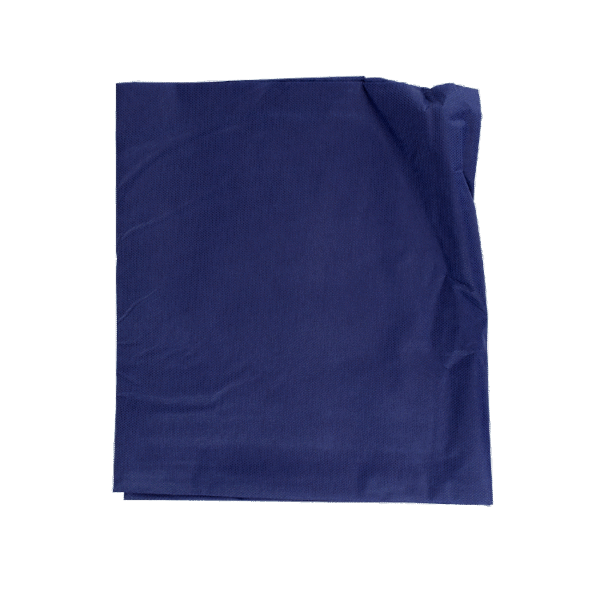 Dynarex 3517 Premium Flat Cot Sheet, 40" x 85", Dark Blue, 50/cs