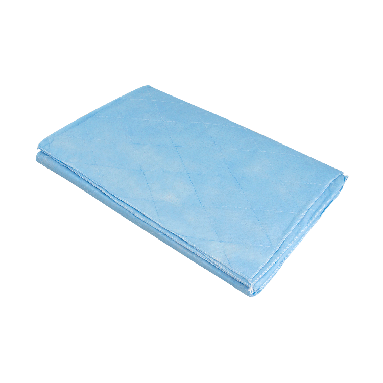 Dynarex 3541 Disposable Blue Non-Woven Blanket, 44" x 84", 30/cs