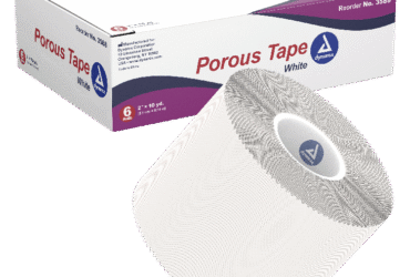 Dynarex 3588 Porous Tape, 2" x 10 yd, 12/6/cs