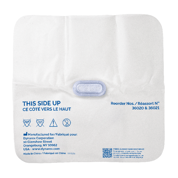 Dynarex 36020 CPR Face Shield w/ One-Way Valve, Barrier Filter, 100/cs