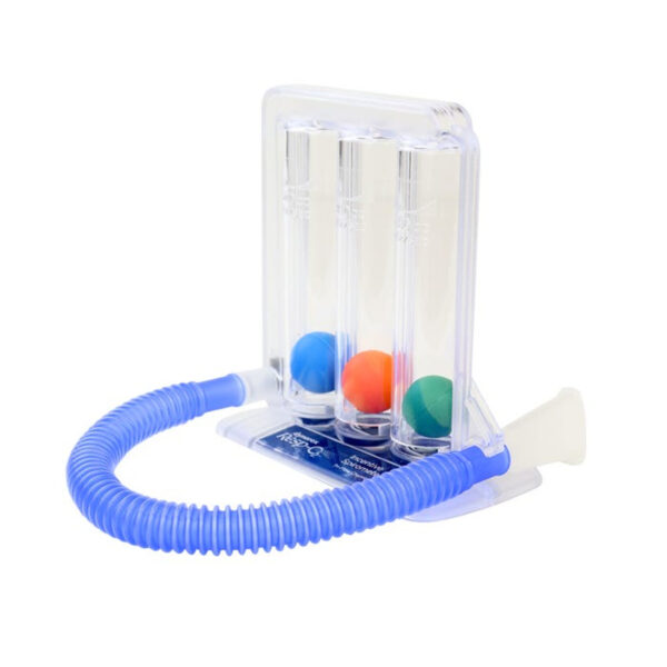 Dynarex 36102 Incentive Spirometer, Tri-flow Chamber, 12/cs