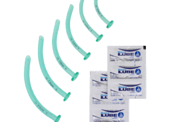 Dynarex 36270 Nasopharyngeal Airway Kits - 6 NPA + 6 packs of Jelly, 1/bx