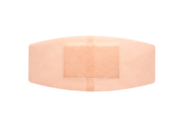 Dynarex 3634 Sheer Plastic Adhesive Bandages - Sterile, 2" x 4 1/2", 24/50/cs
