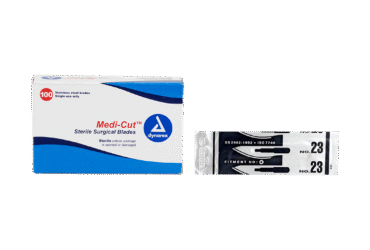 Dynarex 4143 Medi-Cut Surgical Blades, #23, 100/bx