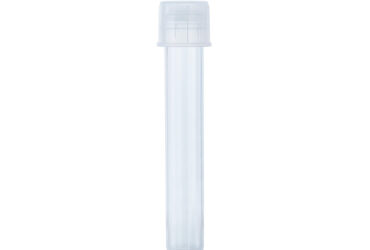 Dynarex 42306 Culture Tube w/Dual Position Cap w/Graduated Markings, PS, 17x100mm, 40/25/cs