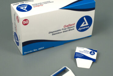 Dynarex 4251 Gallant Disposable Prep Razors, 5/50/cs