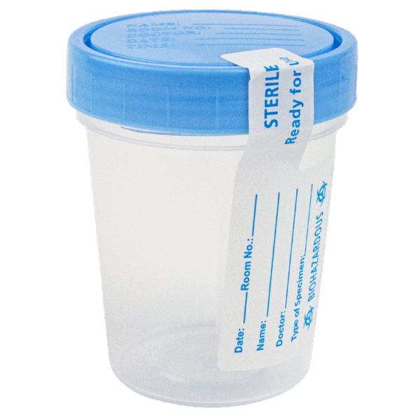 Dynarex 43021 Specimen Container, 60ml, 500/cs