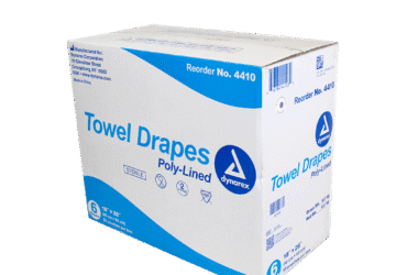 Dynarex IMC-4410 IMCO Towel Drape Sterile, Plain, 18" x 26", 6/50/Cs